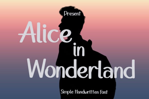 Alice in Wonderland Font: Creative Display Typeface