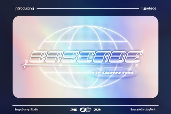 Bascade: A Futuristic Display Font for Bold Creative Projects
