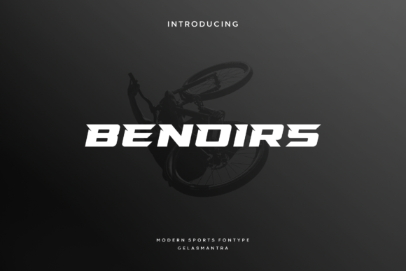 Benoirs: The Dynamic Sports Font for High-Speed Design