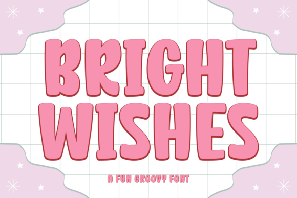 Bright Wishes: A Retro-Modern Font for Vibrant Designs