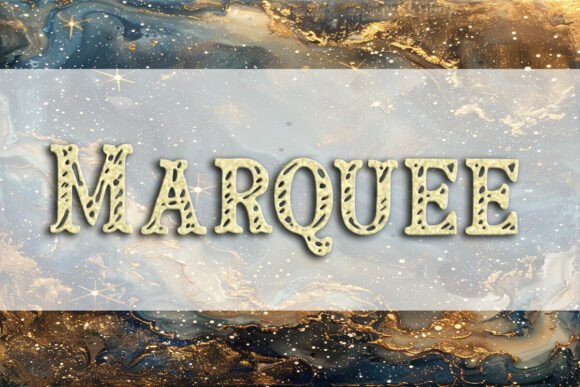 Discover the Marquee Font: Your Versatile Design Partner
