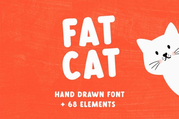 Fat Cat Font: A Playful Typeface for Joyful Designs