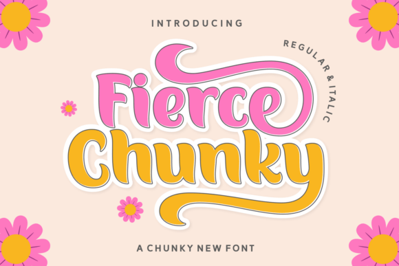 Fierce Chunky: Your Next Bold Display Font