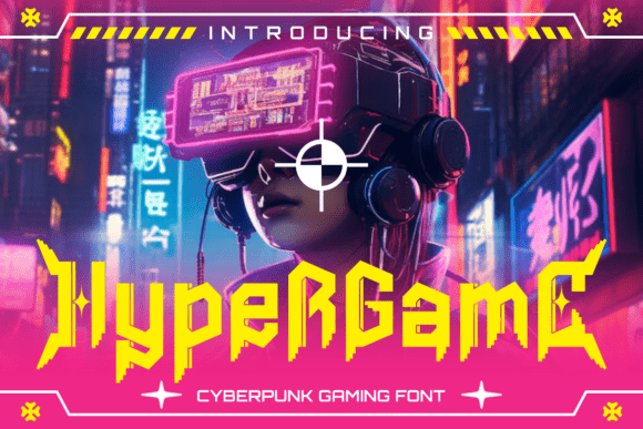Hypergame Cyberpunk Font: Design's Future