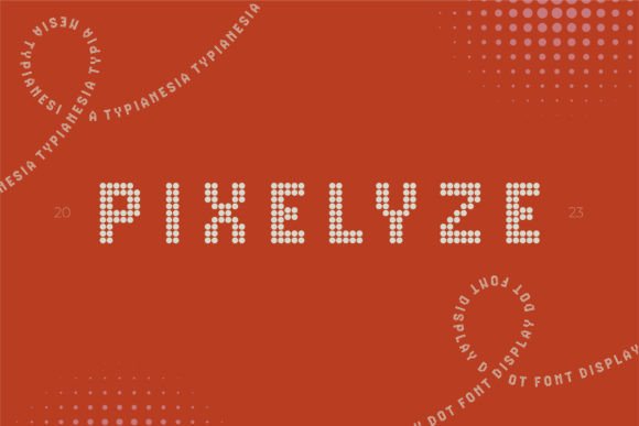 Pixelyze: Dot Font Display for Retro & Pixel Art