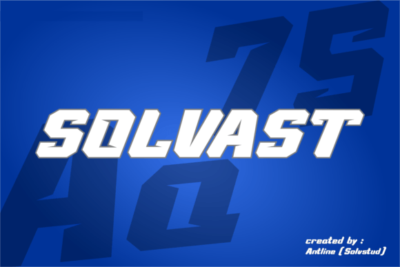 Solvast: The High-Speed Font for Modern Design
