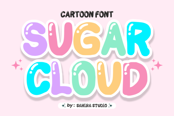 Sugar Cloud: A Joyful Font for Playful Designs
