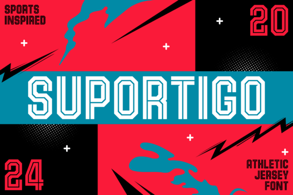Suportigo: The Bold Typeface for Athletic Design