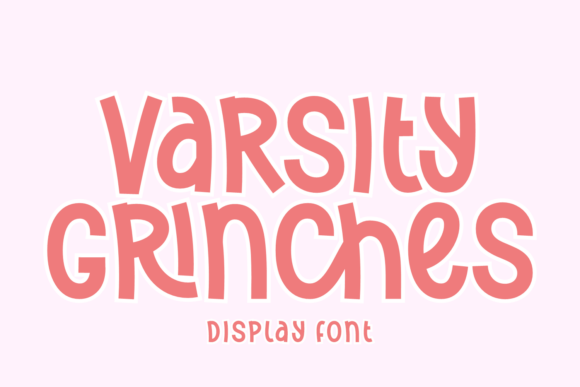 Varsity Grinches: A Multipurpose Font for Athletic Designs