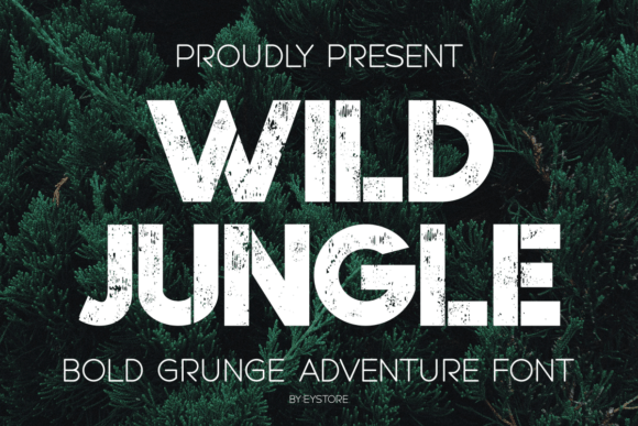 Wild Jungle: The Rugged Font for Adventure